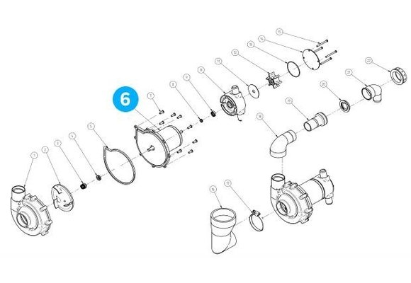 Allpa Elektromotor 24V o.a. Laguna Standaard & Elegant Toilet