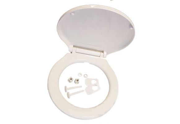 Johnson Pump soft-close bril/deksel voor silent-electric comfort