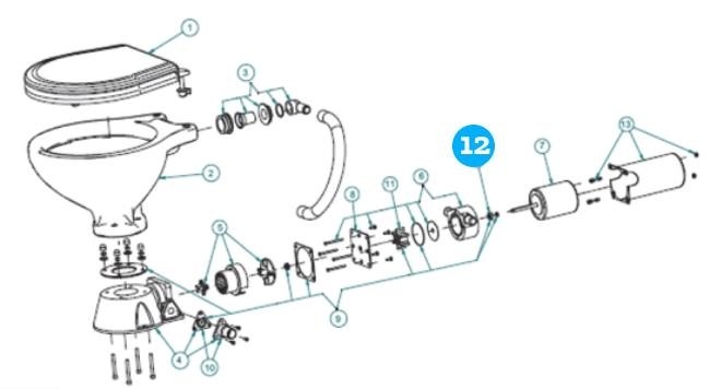 Johnson Pump lipseal