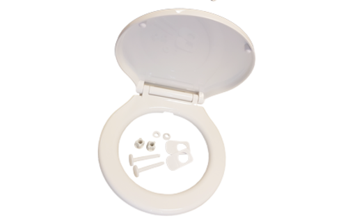 Johnson Pump space saver kunststof soft-close bril/deksel