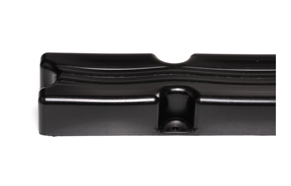 Majoni - Blockfender recht 100x12x7cm - Zwart