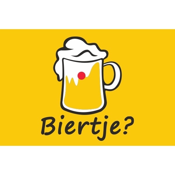 Bootvlag biertje