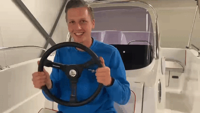 Riviera stuurset vanaf 40 pk | inclusief stuurwiel