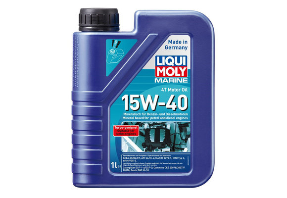 Liqui Moly - Marine 4T Motorolie 15W-40 1ltr