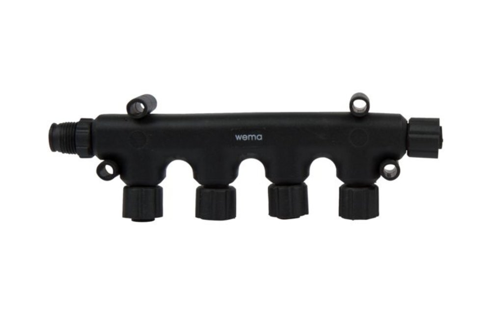 Wema Micro Multi-port T-connector 4 poorten