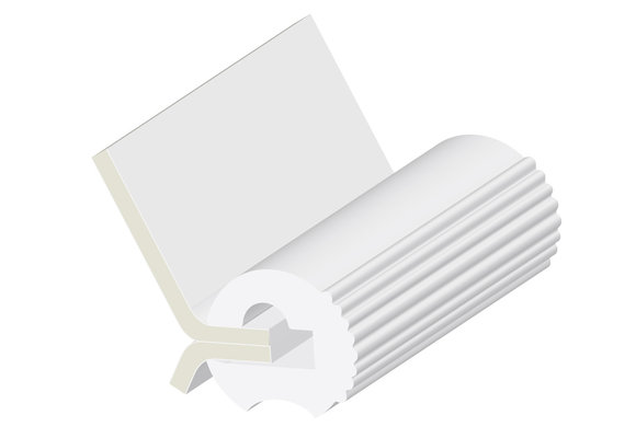 Allpa Profiel L28  B=25mm  wit (50m)