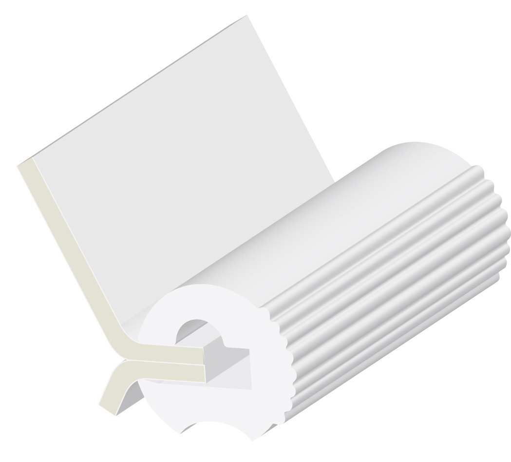 Allpa Profiel L28  B=25mm  wit (50m)