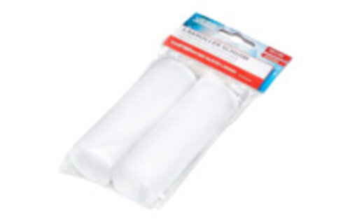 Verfrol schuim 10cm 1 zijde afgerond (2 stuks)