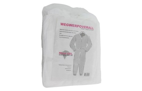 Wegwerp overall XXL (one size fits all)