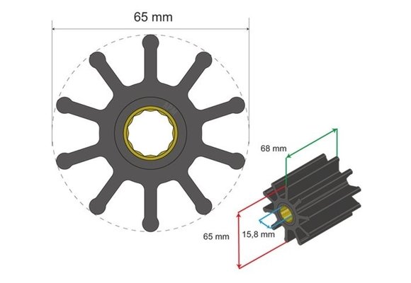 Premium Impeller nr. 06-02-022