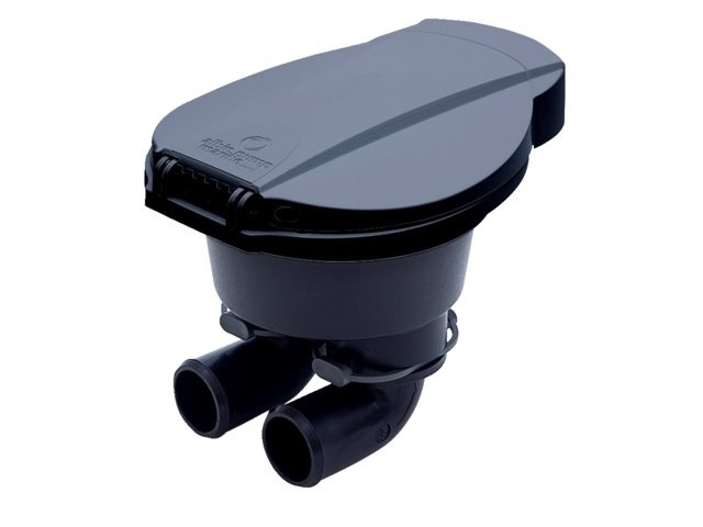 Bilge pomp manueel flush mount | Zwart