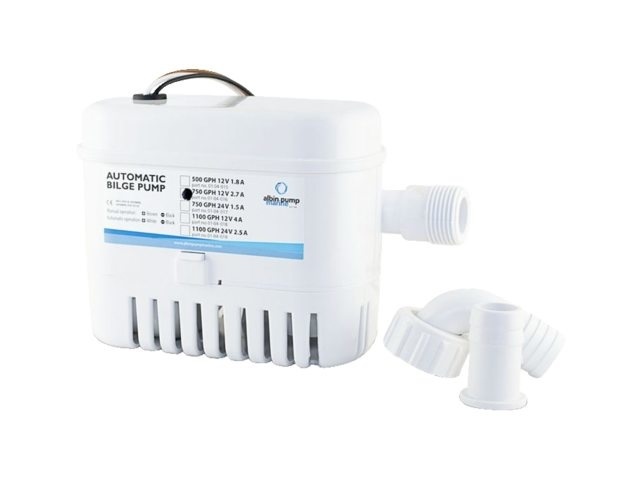 Bilge pomp automatisch 750gph 24V
