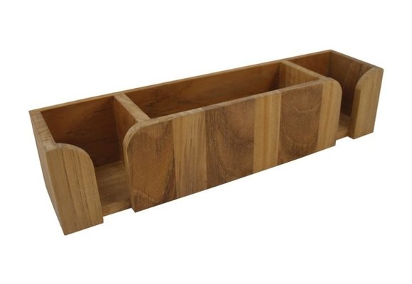 Mok/bekerhouder met opbergrek 40x10x9cm