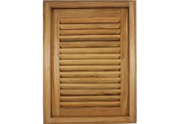 Louvre deur met frame rechthoek 38.1x3.5x50.8cm