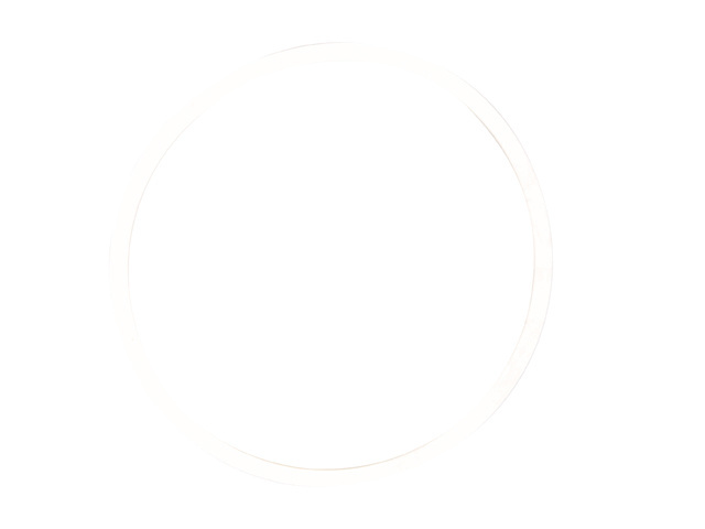 Wit rubber 100mm poort