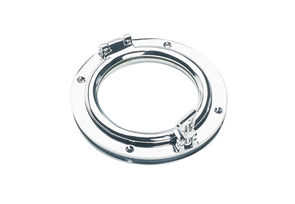 Patrijspoort verchroomd 100mm