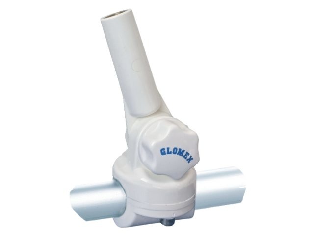 Railingvoet 22mm nylon RA134FME