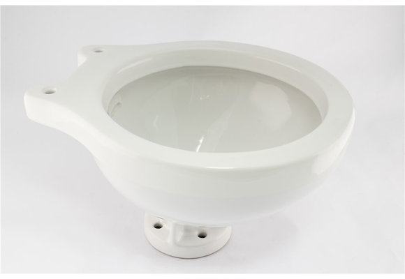 Rheinstrom Closetpot klein wit (rond)