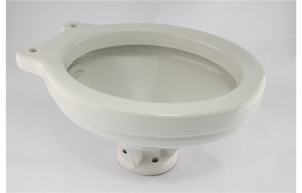 Rheinstrom Closetpot groot wit (rond)