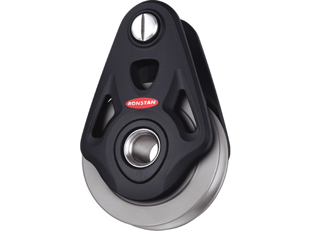 Ronstan 1-schijfs halyard blok met draad schijf
