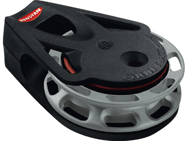 Ronstan 1-schijfs voetblok links auto