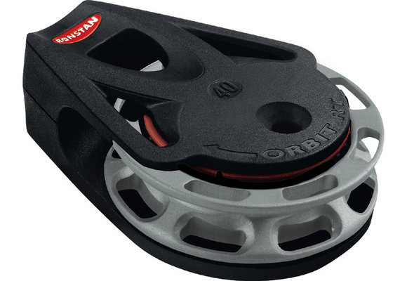 Ronstan 1-schijfs voetblok clockwise en auto