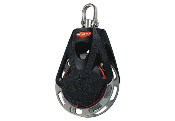 Ronstan 1-schijfs auto en swivel shackle head