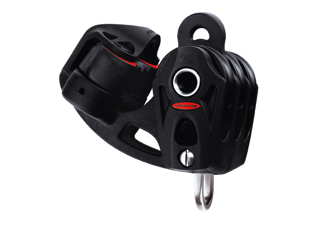 Ronstan 3-schijfs cleat en becket