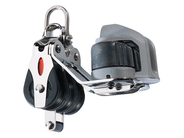 Ronstan 3-schijfs met schootklem en beugel