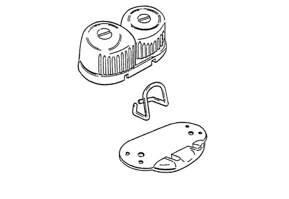 Ronstan Touwgeleider | Zwart