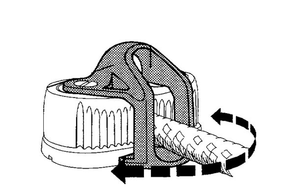 Ronstan Kunstof schootgeleider