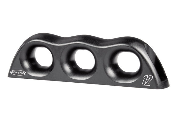 RF8093-12 ropeglide Schootoog triple | Zwart 12mm