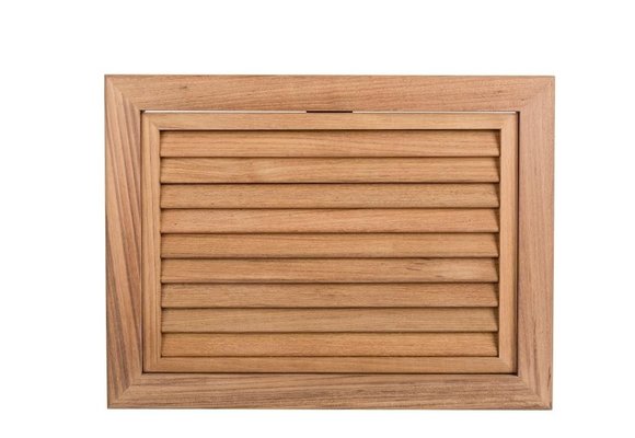 Uitneembaar ventilatierooster met frame