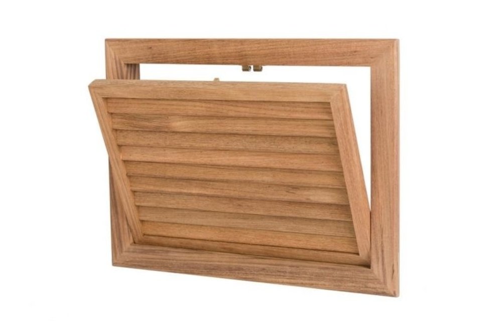 Uitneembaar ventilatierooster met frame