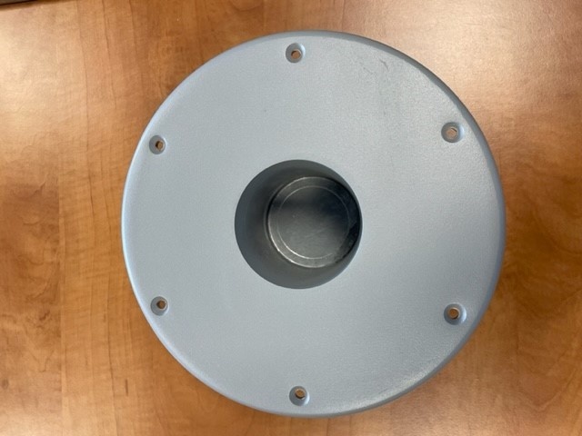 Inbouwvoet voor conische buis (Tweede kans)