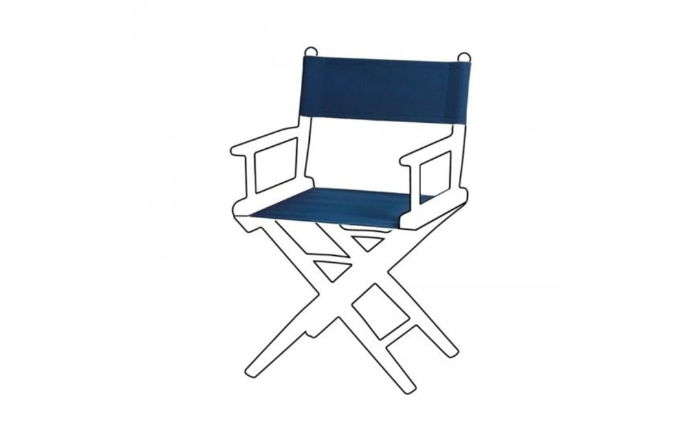 Canvas bekleding voor regisseursstoel I | Navy