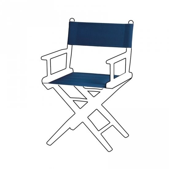 Canvas bekleding voor regisseursstoel I | Navy