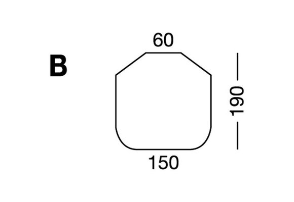 Elastisch hoeslaken B | Blauw
