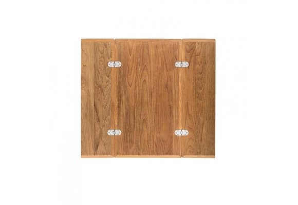 Klapbaar tafelblad Massief teak | 90 x 70/3 5cm