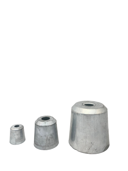 Propeller-Moer-Anode Aluminium voor Schroefas