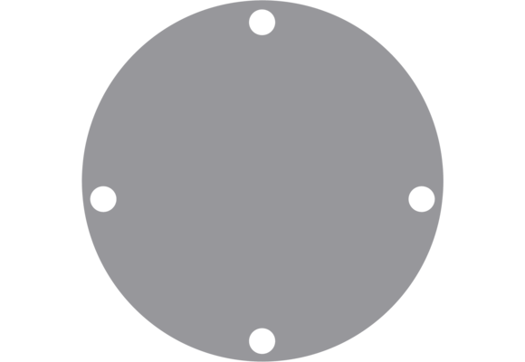 Johnson Pomp bronzen deksel voor pomp F5/F6