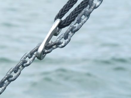 Ankerkettinghaak RVS 8 mm