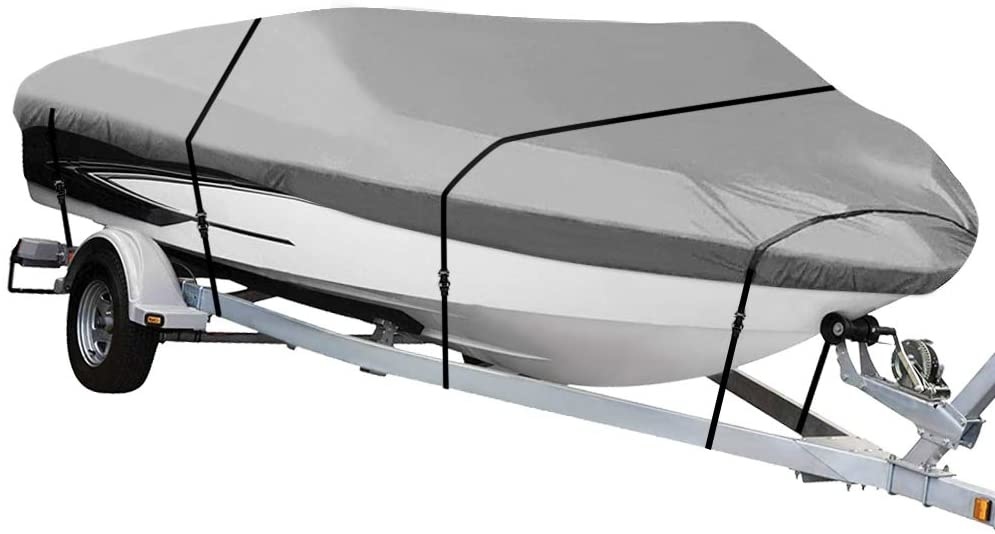 Boothoes grijs L 480-550 cm | B 238 cm