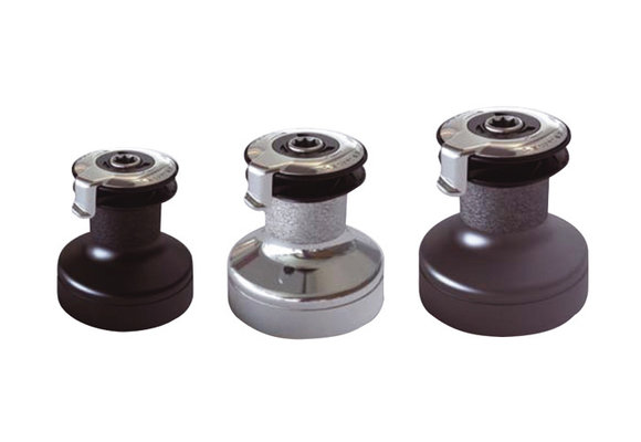 Lewmar 15st alu selftailing lier Zwart Alu Evo