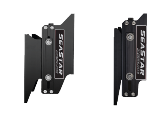 Seastar Mechanische Jack Plate powerlift, 4" Set-Back, handbediend