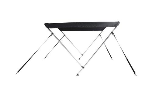 Biminitop DeLuxe | 2 boog | 110 - 130 cm breed | Zwart