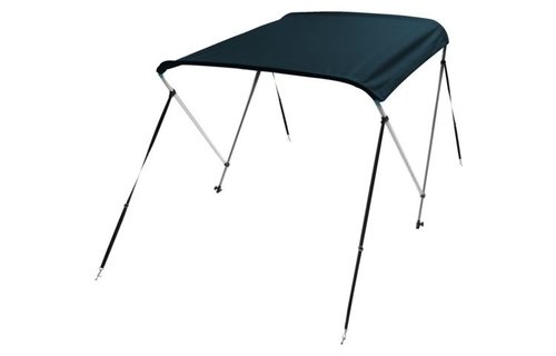 Biminitop DeLuxe | 2 boog | 110 - 130 cm breed | Zwart