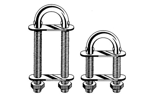 U Bout 8 Mm Rvs 45 X 80 Mm