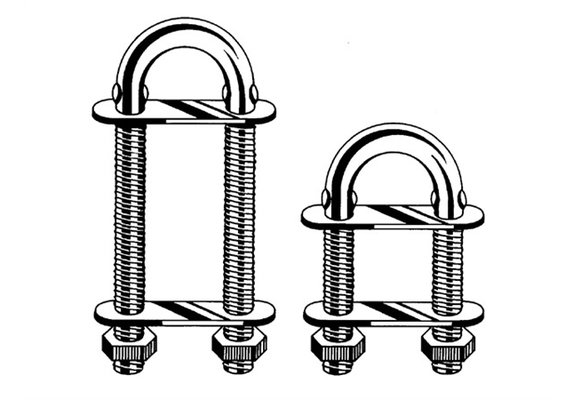U Bout 8 Mm Rvs 45 X 80 Mm