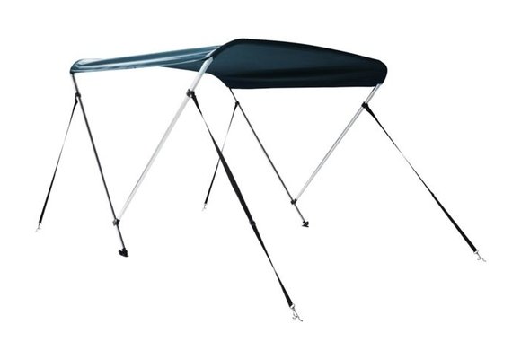 Biminitop DeLuxe | 2 boog | 110 - 130 cm breed | Navy
